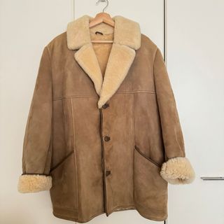 カンタベリー(CANTERBURY)の 【美品】CANTERBURY G.L.BOWRON ムートンコートXXL(レザージャケット)