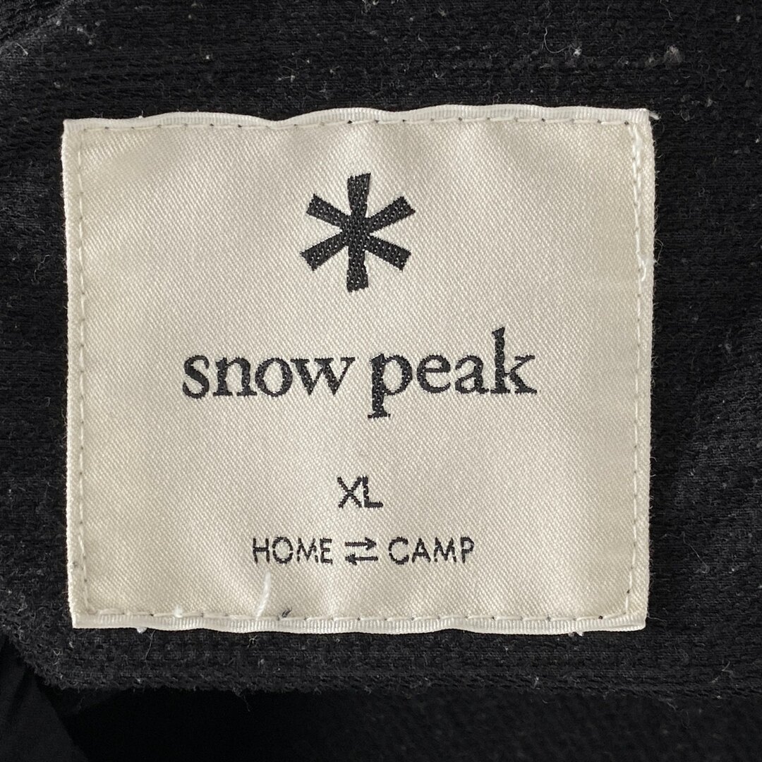 Snow Peak(スノーピーク)の10a20 大きいサイズ Snow Peak  スノーピーク ナイロンパンツ ロングパンツ PA-21AU004 XL ブラック キャンプウェア ウール混 アウトドア メンズのパンツ(その他)の商品写真