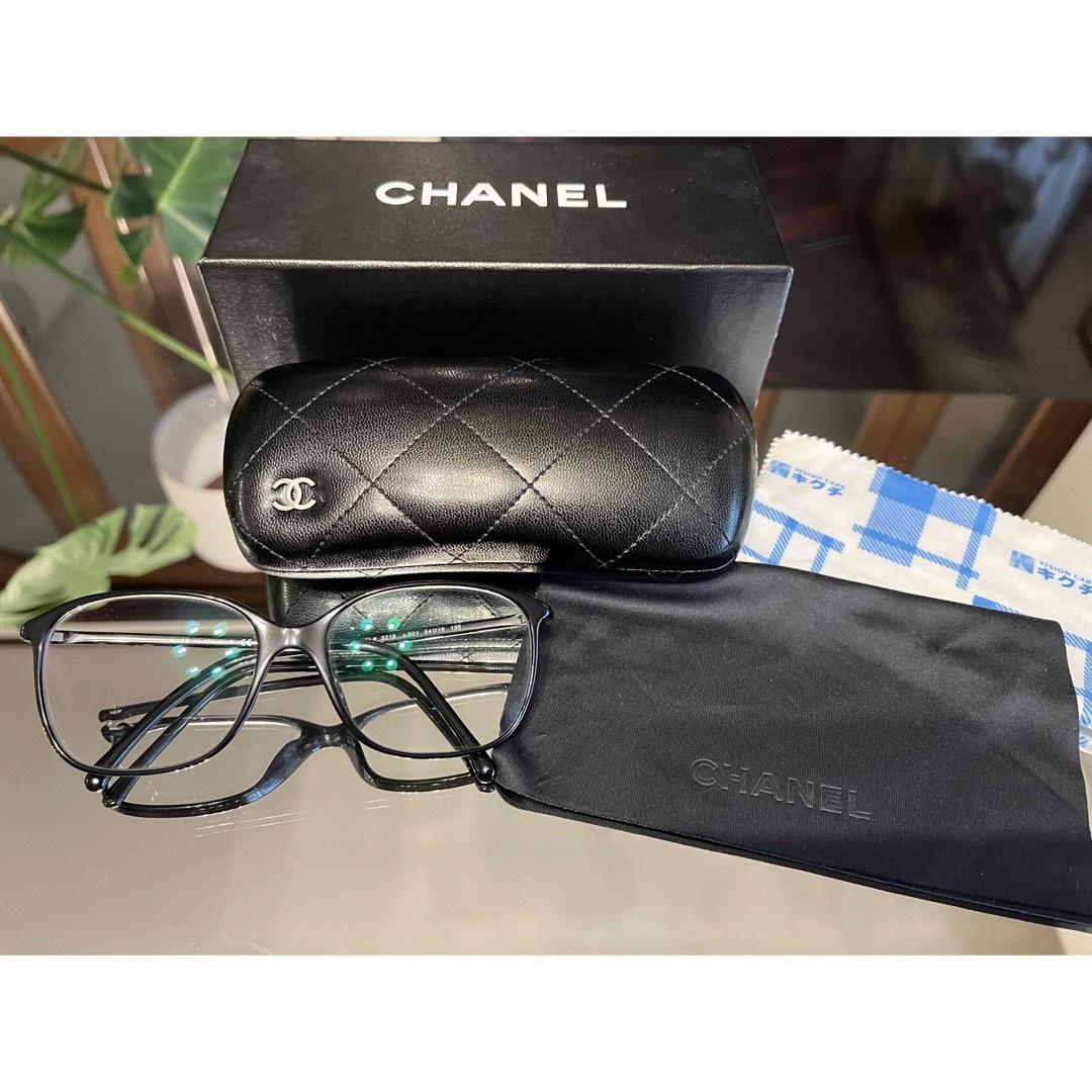 専用】CHANEL 眼鏡 メガネ 伊達メガネ 黒縁 サングラス/メガネ 専用】CHANEL 眼鏡 メガネ 伊達メガネ 黒縁 サングラス/メガネ