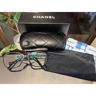 CHANEL シャネル サイド ココマーク サングラス アイウェア ブラックxゴールド 良品 M11142