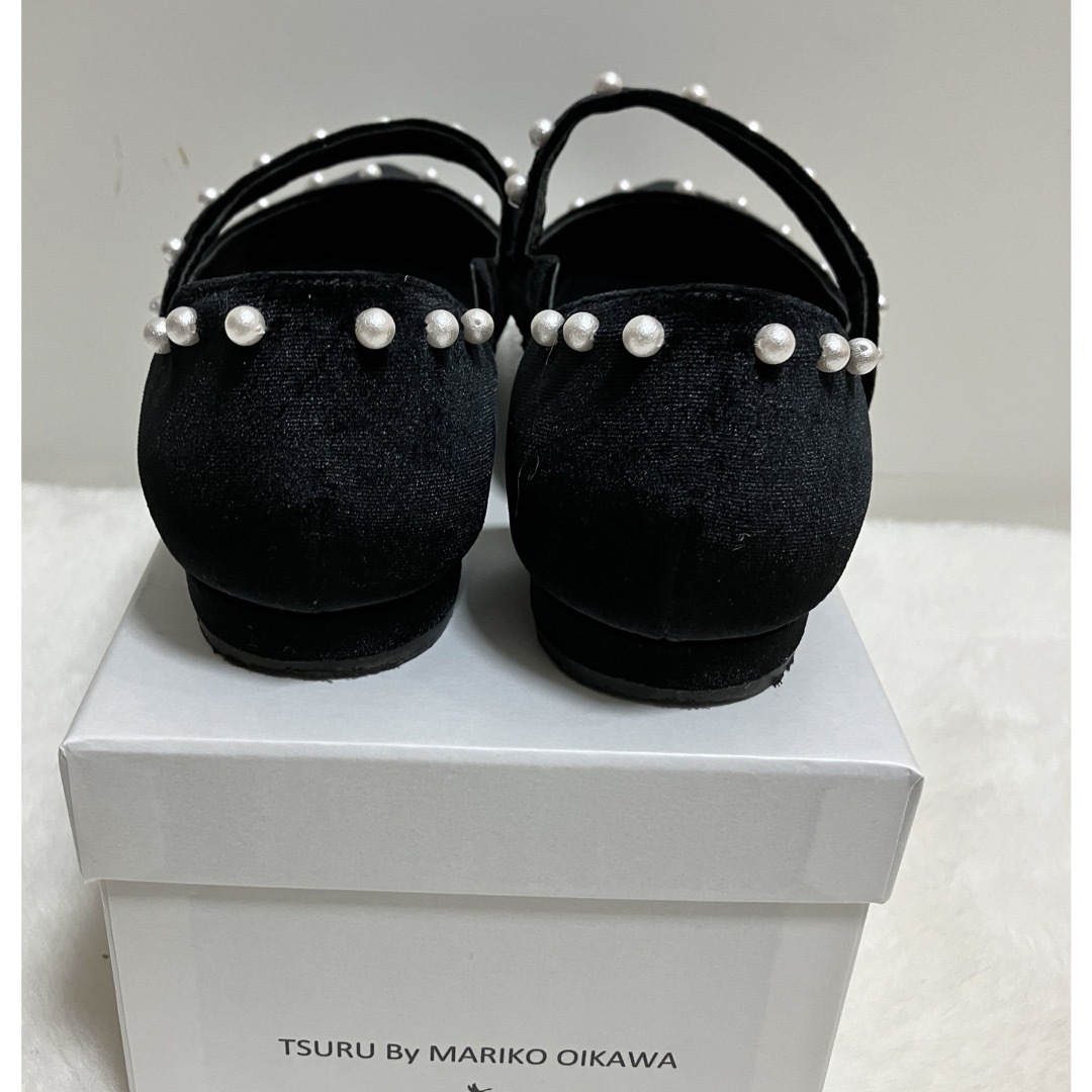 TSURU by Mariko Oikawa(ツルバイマリコオイカワ)のツルバイマリコオイカワ　パールパンプス レディースの靴/シューズ(ハイヒール/パンプス)の商品写真