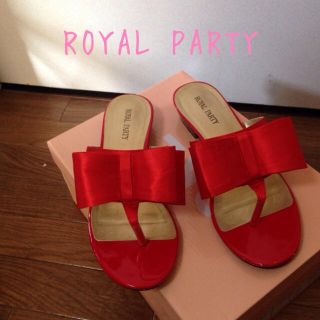 ロイヤルパーティー(ROYAL PARTY)のロイヤルパーティー♡リボンサンダル(サンダル)