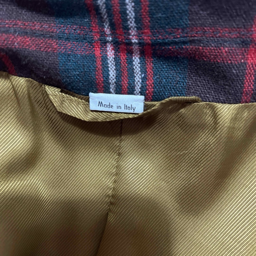 Gucci(グッチ)のＧＵＣＣＩ　チェックチェスターコート メンズのジャケット/アウター(チェスターコート)の商品写真