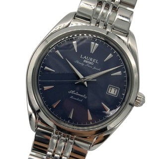 セイコー(SEIKO)の　セイコー SEIKO ローレル LHAM600 4S15-0020 シルバー×ブルー SS 自動巻き メンズ 腕時計(その他)