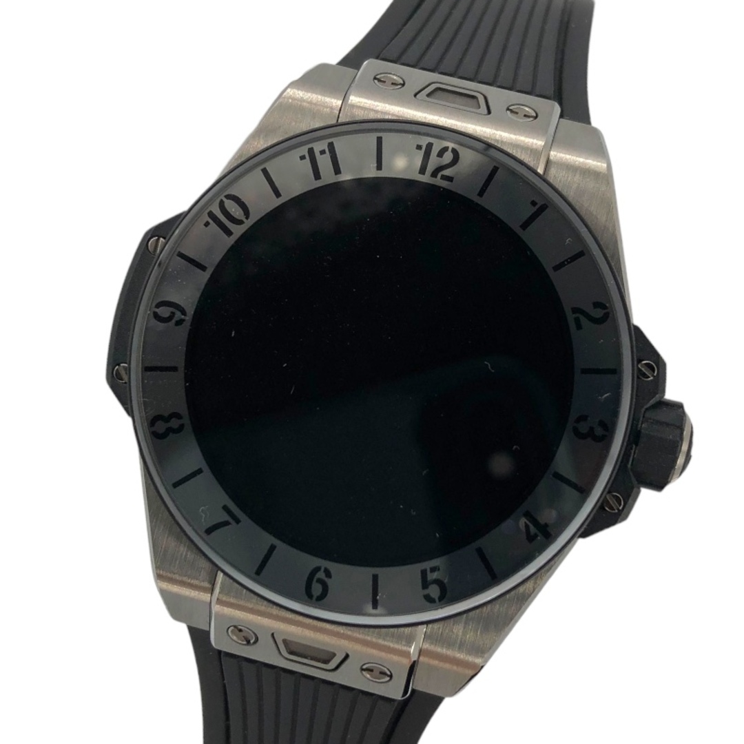 HUBLOT(ウブロ)の　ウブロ HUBLOT ビックバンe チタニウム 440.NX.1100.RX ブラック×シルバー チタン/ラバーベルト メンズ 腕時計 メンズの時計(その他)の商品写真