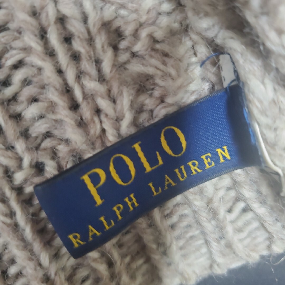 POLO RALPH LAUREN(ポロラルフローレン)のラルフローレン　ニットキャップ　ニット帽子 メンズの帽子(ニット帽/ビーニー)の商品写真