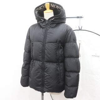 モンクレール(MONCLER)のITOV2OCFGR16 即決 本物 MONCLER モンクレール MONTCLA モンクラ― ダウンジャケット 黒 サイズ1 アウター ブラック(ダウンジャケット)