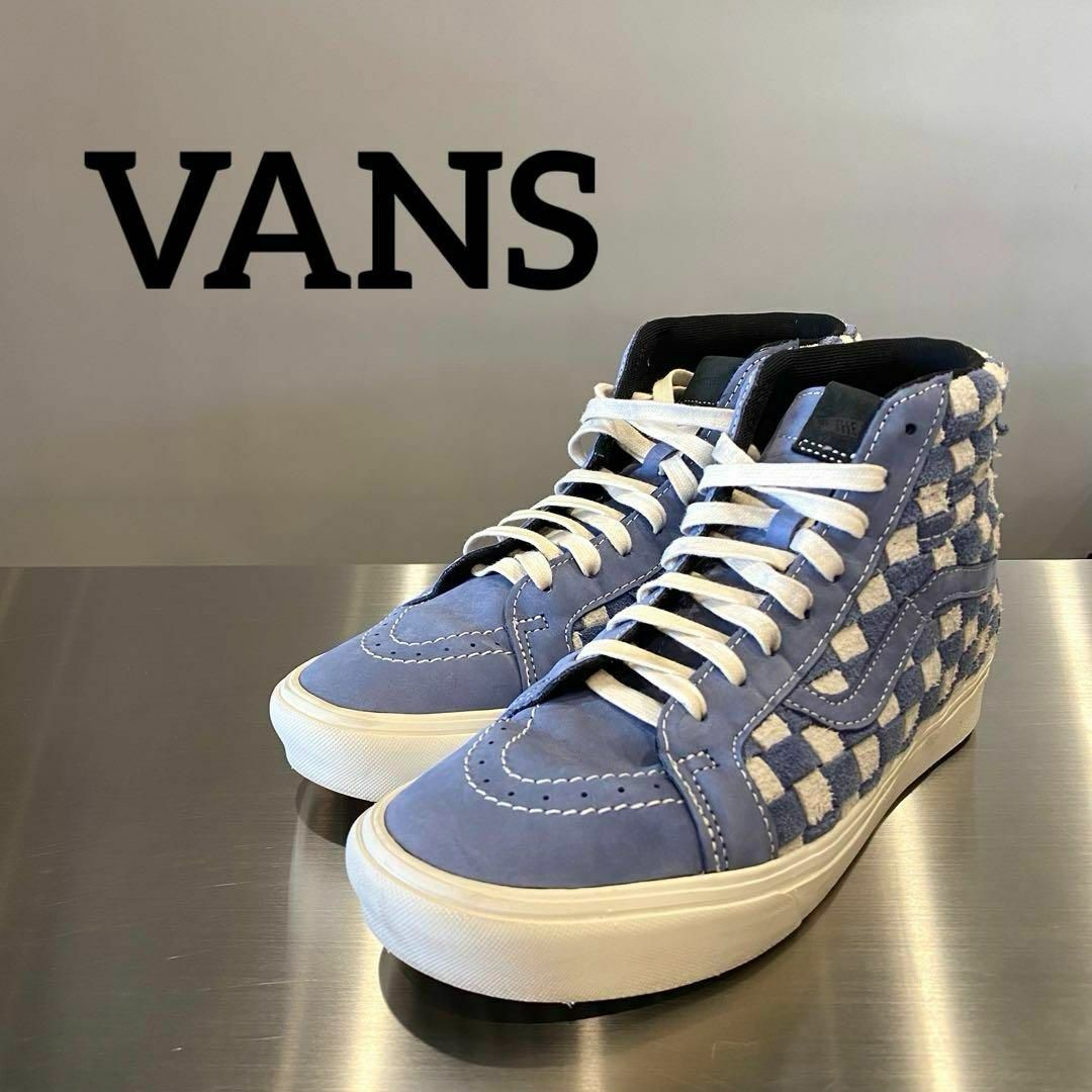 『VANS VAULT』バンズ (27cm)  ボルトハイカットスニーカー素材キャンバススエードラバー