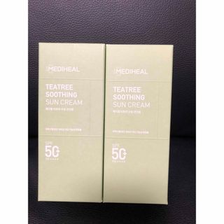 MEDIHEAL - 新品未使用 メディヒール ティーツリー スージングサンクリーム 50ml ×2個