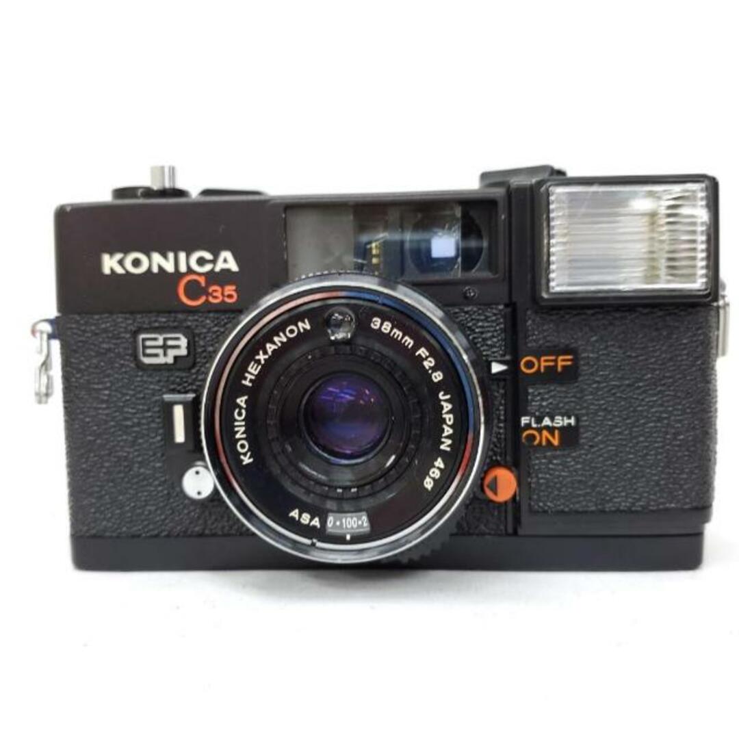 【完動品】KONICA C35 EF フィルムカメラ 動作確認済み