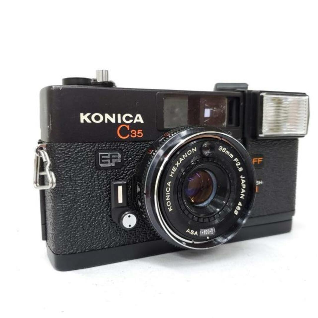 【完動品】KONICA C35 EF フィルムカメラ 動作確認済み