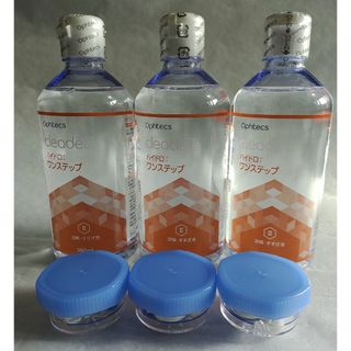 クリアデュー(クリアデュー)のクリアデュー　溶解・すすぎ液360ml×3本、専用レンズケース3個(日用品/生活雑貨)