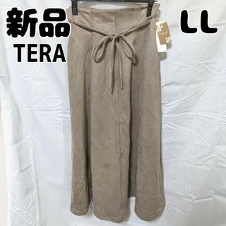 シマムラ(しまむら)の新品 未使用 しまむら TERA TRWTPUキモウ90 LL 淡灰 グレー(カジュアルパンツ)