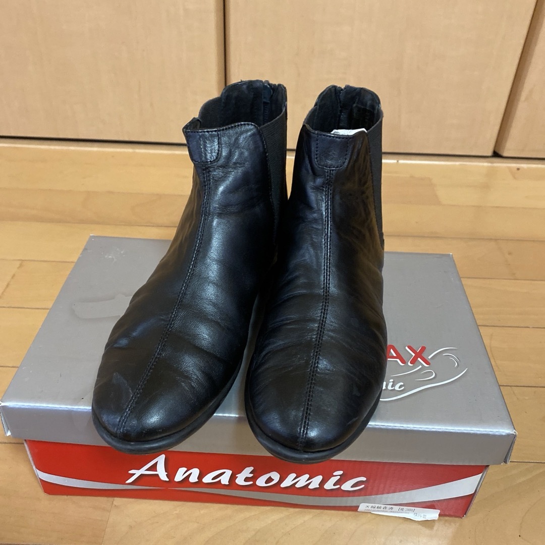 nano・universe(ナノユニバース)のナノユニバースRELAX ANATOMIC サイドゴアショートブーツ35 レディースの靴/シューズ(ブーツ)の商品写真
