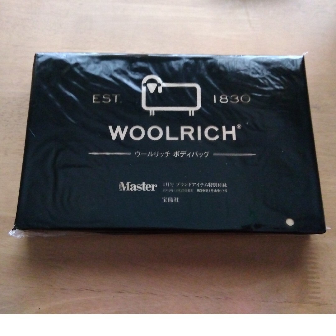 WOOLRICH(ウールリッチ)の❰新品·未開封❱ MonoMaster付録🔶WOOLRICH＊ボディバッグ メンズのバッグ(ボディーバッグ)の商品写真