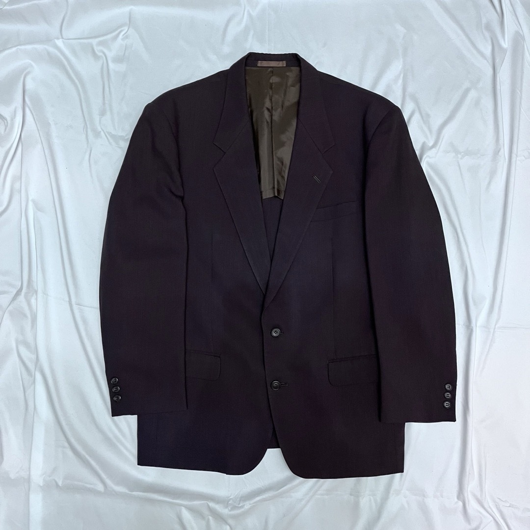 VINTAGE(ヴィンテージ)のvintage purple shingle set up  suit メンズのスーツ(セットアップ)の商品写真