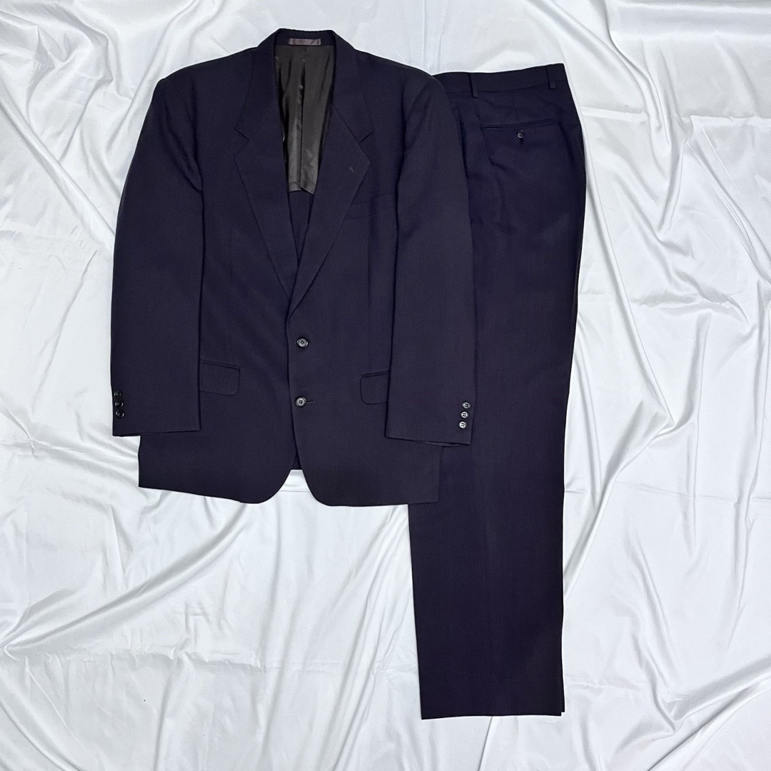 VINTAGE(ヴィンテージ)のvintage purple shingle set up  suit メンズのスーツ(セットアップ)の商品写真