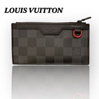 Aランクライン■極美品■ LOUIS VUITTON ルイヴィトン M69997 モノグラムジャガード Since 1854 ジッピーコインパース コインケース ブラック系 AP9584