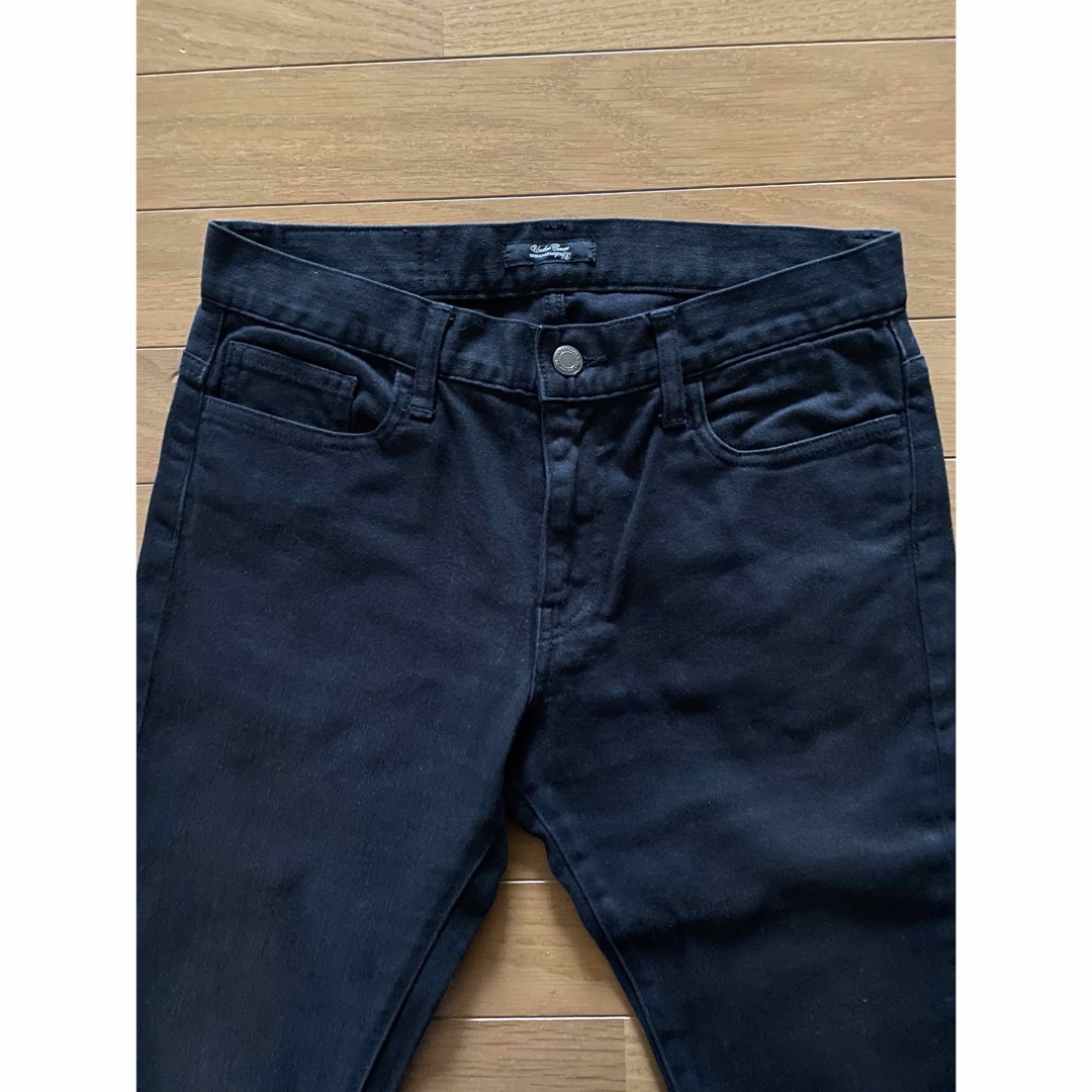 UNDERCOVER(アンダーカバー)のアンダーカバー 膝破れ カツラギ パンツ スキニー 2 メンズのパンツ(デニム/ジーンズ)の商品写真