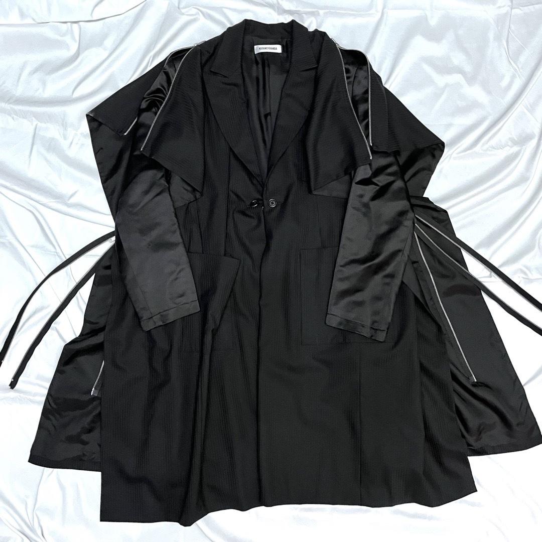 KEISUKE YOSHIDA cape layered coat KEISUKE YOSHIDA cape layered coat