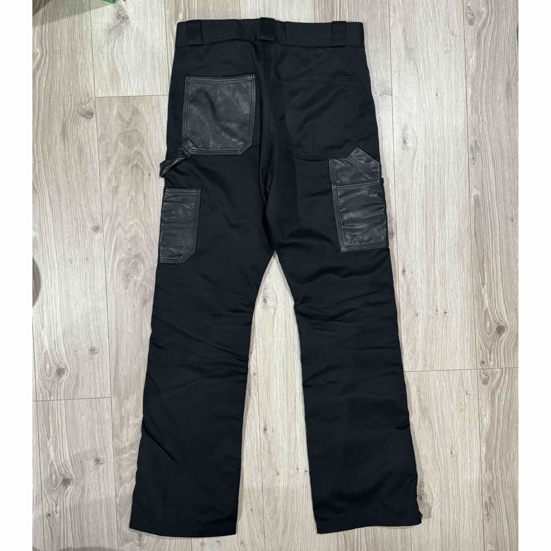HELMUT LANG(ヘルムートラング)のVuja de adagio leather trousers size1  メンズのパンツ(ペインターパンツ)の商品写真