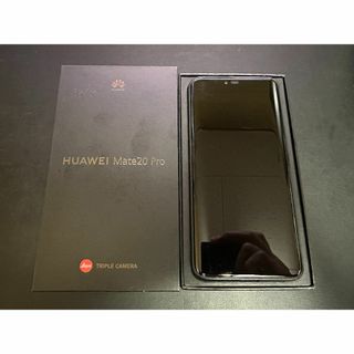 美品 HUAWEI Mate20 Pro 国内版SIMフリー(携帯電話本体)