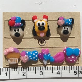 ディズニー(Disney)の① ネイルパーツ　ディズニー　パルパルーザ　ファンダーランド　ミニー(デコパーツ)