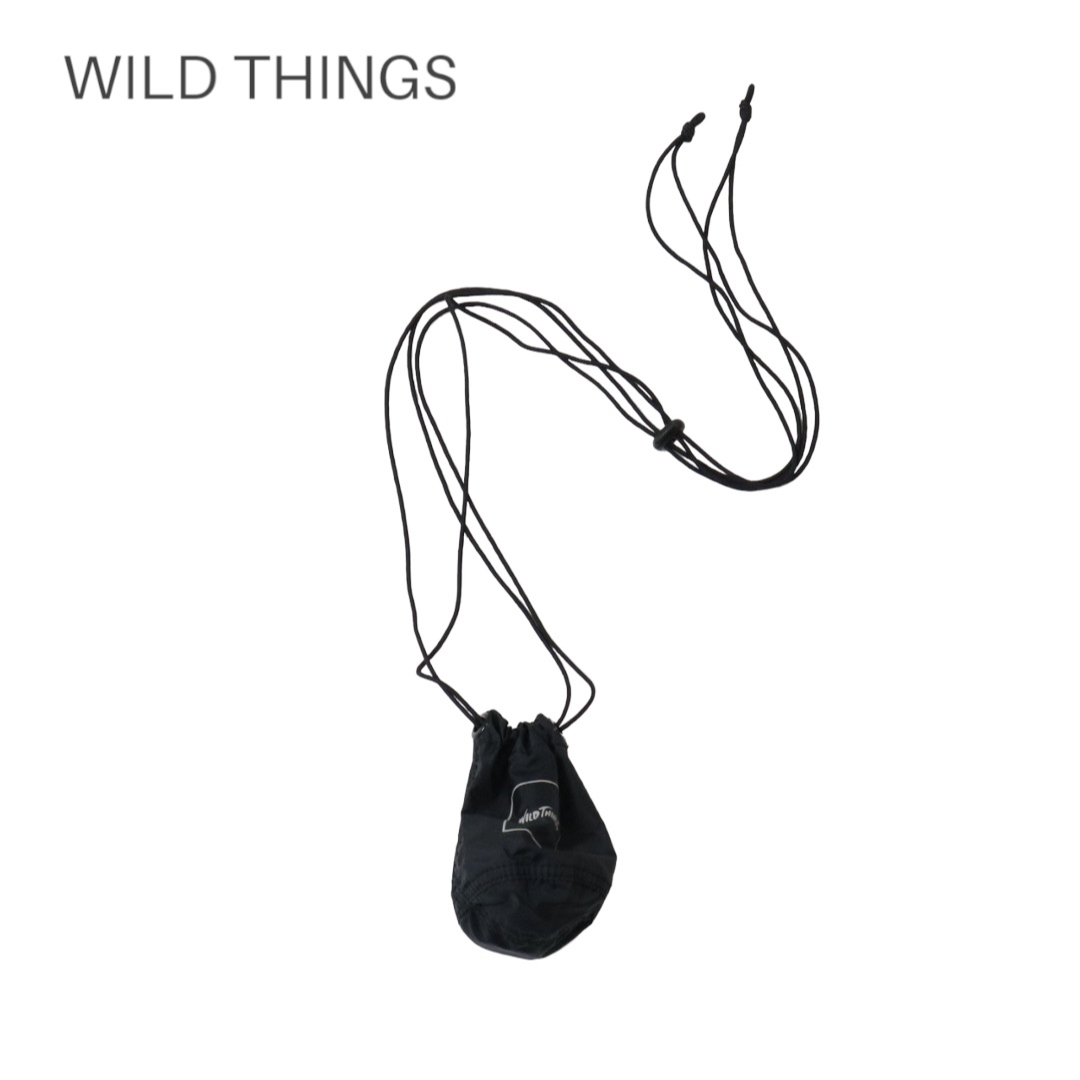 WILDTHINGS(ワイルドシングス)のWILD THINGS  SHOULDER DRAWSTRING PURSE メンズのバッグ(ショルダーバッグ)の商品写真