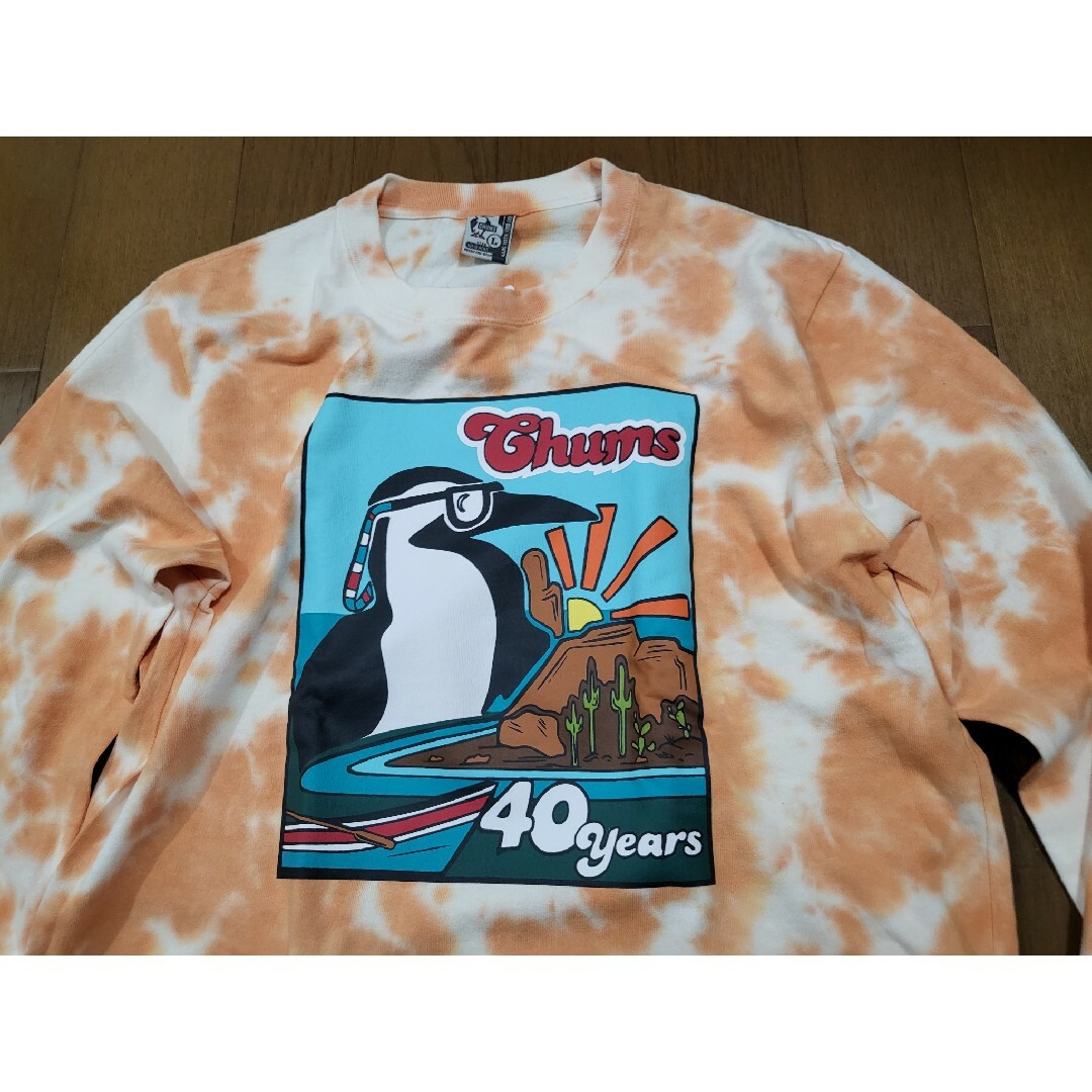 CHUMS(チャムス)の定価5280円‼️CHUMS 40 Years L/S T-shirts メンズのトップス(Tシャツ/カットソー(七分/長袖))の商品写真