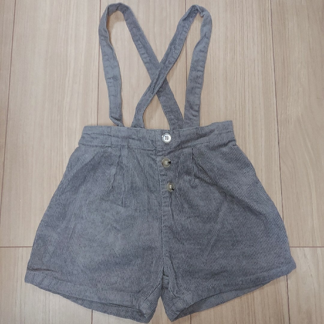 コーデュロイサロペット キッズ/ベビー/マタニティのキッズ服女の子用(90cm~)(パンツ/スパッツ)の商品写真