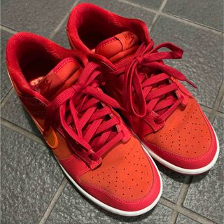 ナイキ(NIKE)のナイキ ダンク ロー "ATL" ユニバーシティレッド(スニーカー)