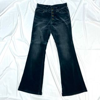 ジョンローレンスサリバン(JOHN LAWRENCE SULLIVAN)のvintage velours flare pants Y2K(デニム/ジーンズ)