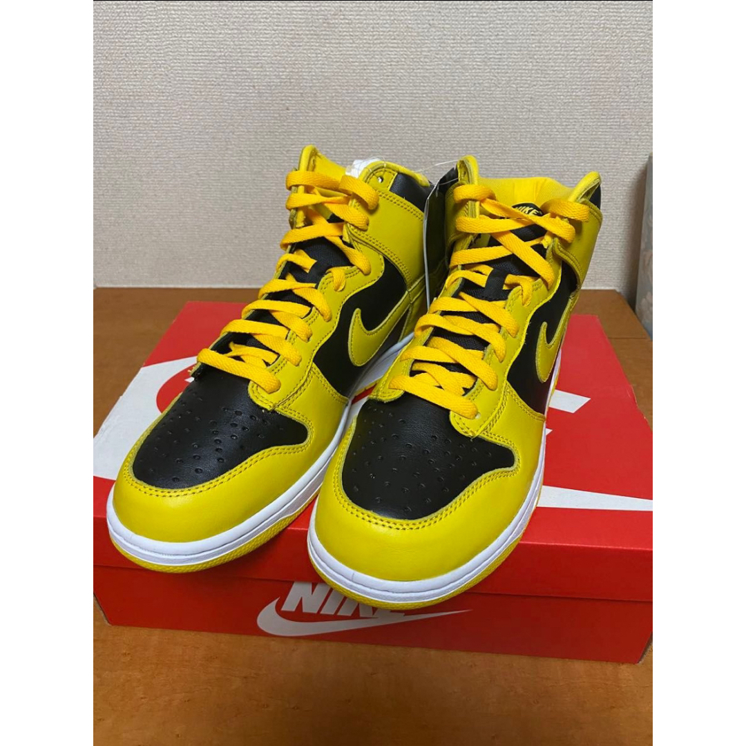 NIKE(ナイキ)の◆NIKE DUNK HI  27.5 新品未使用　VARSITY MAIZE◆ メンズの靴/シューズ(スニーカー)の商品写真