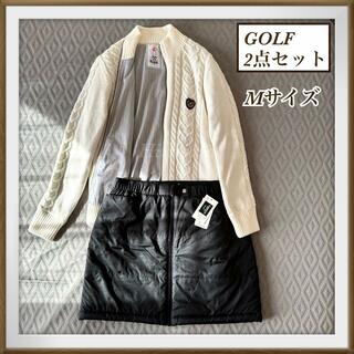 ゴルフ売れました☆ゴルフポロシャツ　ディズニー　白　レディースＭ