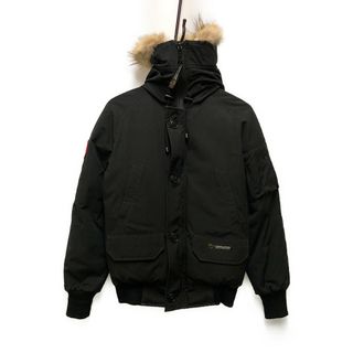 カナダグース(CANADA GOOSE)のCANADA GOOSE カナダグース 7950 JM R CHILLIWACK チリワック ファーフード ダウンジャケット ブラック サイズ2XS 正規品 / 33306(ダウンジャケット)