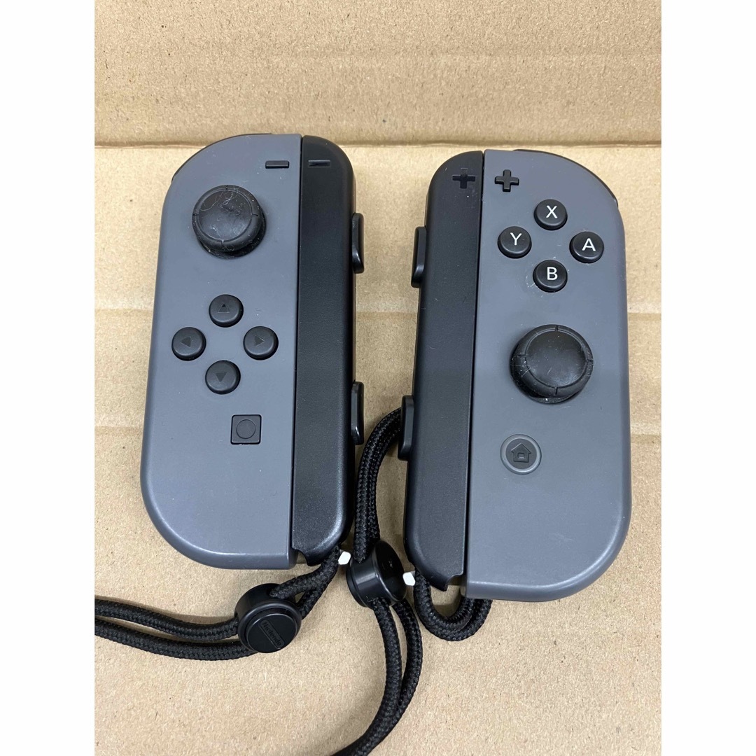 Nintendo Switch(ニンテンドースイッチ)のSwitch Joy-Con グレー　L/Rセット エンタメ/ホビーのゲームソフト/ゲーム機本体(その他)の商品写真