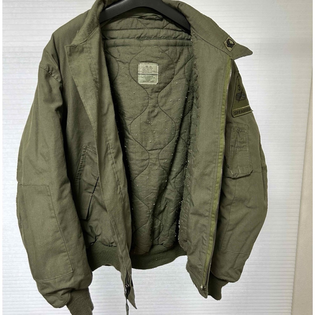 MILITARY(ミリタリー)の実物USED米軍 CVC COLD WEATHER NOMEX タンカースJKT メンズのジャケット/アウター(ミリタリージャケット)の商品写真