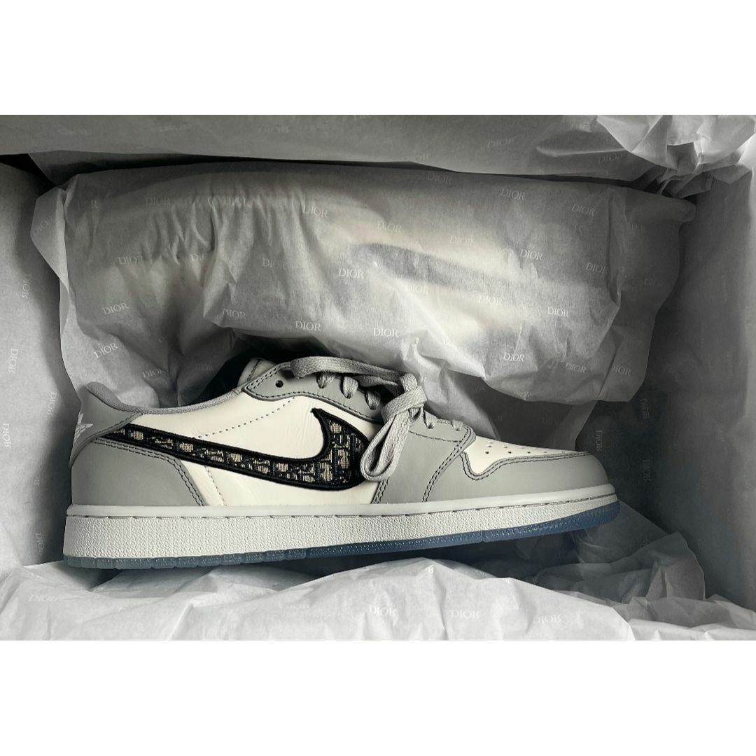 Jordan Brand（NIKE）(ジョーダン)のDior × Nike Air Jordan 1 Low OG 27cm メンズの靴/シューズ(スニーカー)の商品写真