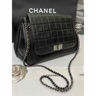 シャネル(CHANEL)の専用♡美品★シャネル チェーンショルダーバッグ 2way 2.55 黒 正規品(ショルダーバッグ)