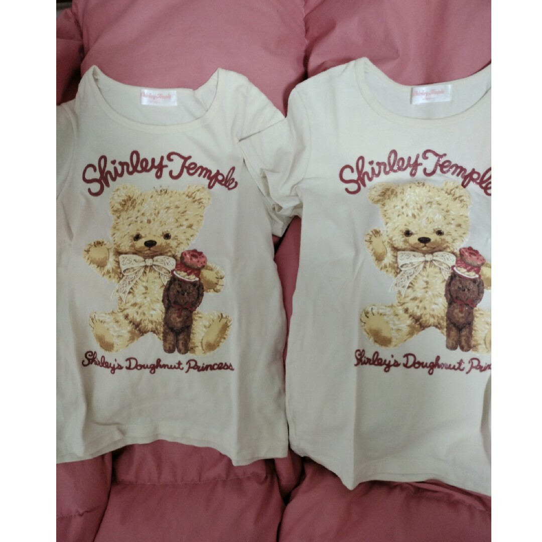 Shirley Temple(シャーリーテンプル)のシャーリーテンプル　Ｔシャツ２枚 キッズ/ベビー/マタニティのキッズ服女の子用(90cm~)(Tシャツ/カットソー)の商品写真