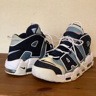 ナイキ(NIKE)のNIKE AIR MORE UPTEMPO 96DENIM CJ6125-100(スニーカー)