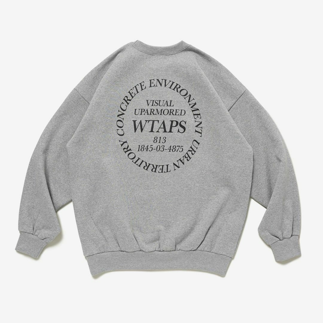 W)taps(ダブルタップス)のWTAPS INGREDIENTS SWEATER COTTON L グレー メンズのトップス(スウェット)の商品写真