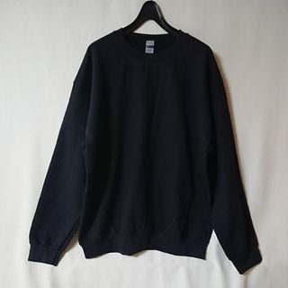 ギルダン(GILDAN)の【新品】GILDAN18000 裏起毛スウェット（ブラック）XL(スウェット)
