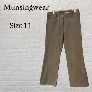 マンシングウェア(Munsingwear)のMunsingwear マンシングウェア　パンツ　　茶　サイズ11(カジュアルパンツ)