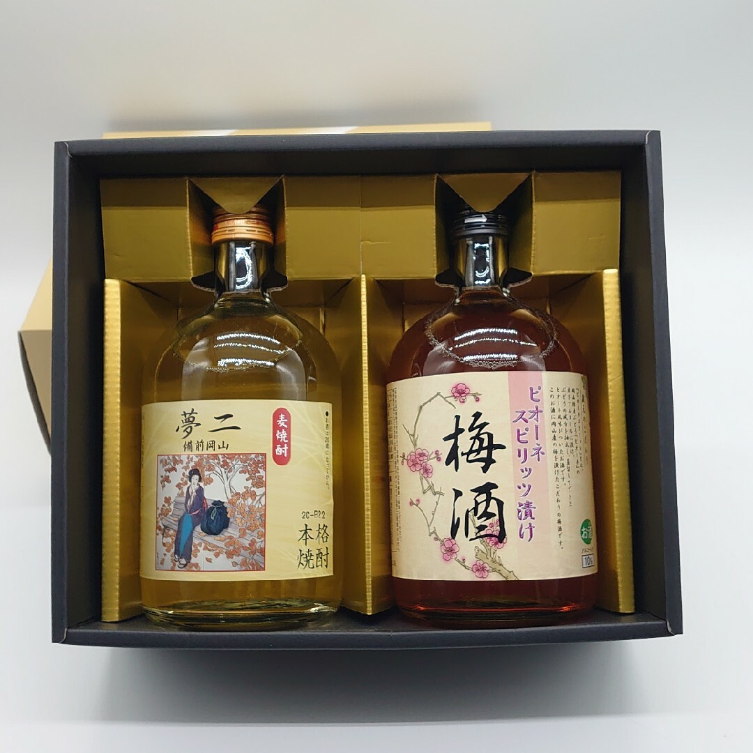 宮下本格麦焼酎・梅酒ギフトセット 食品/飲料/酒の酒(焼酎)の商品写真