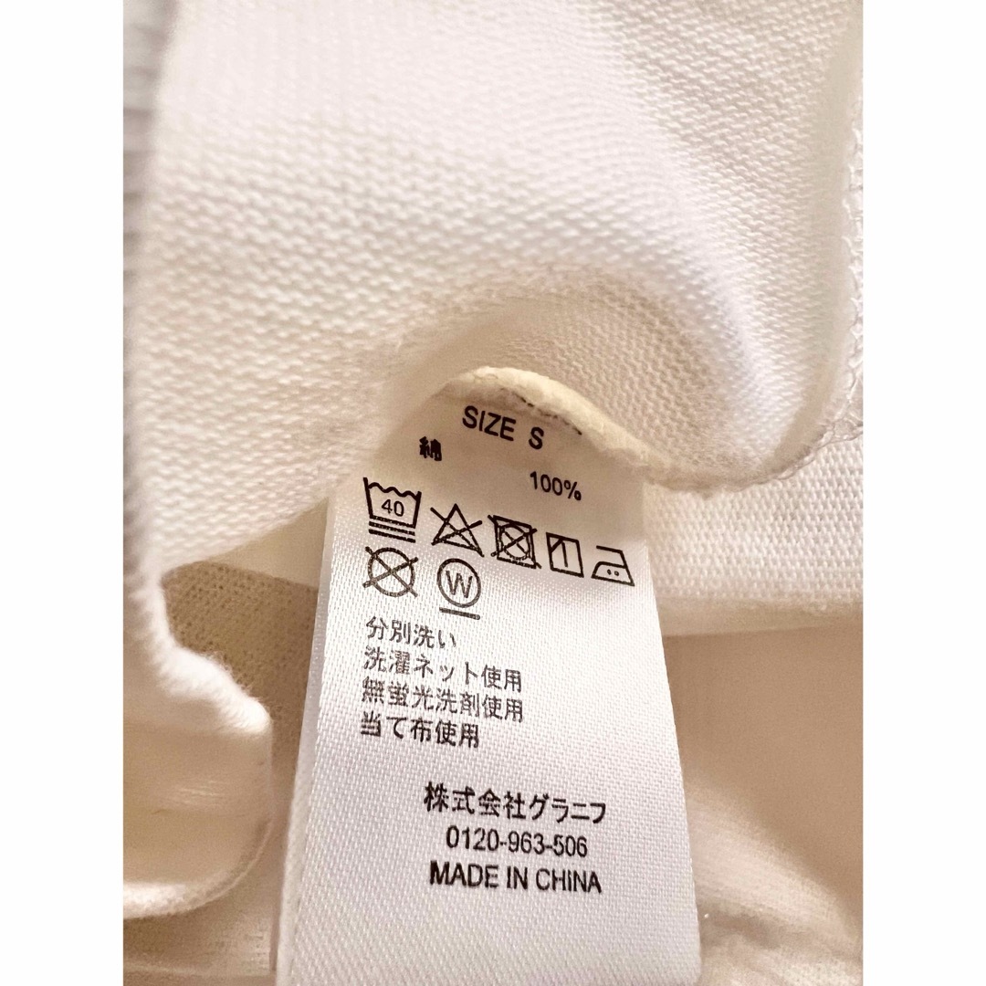 Design Tshirts Store graniph(グラニフ)のグラニフ  おばけミッフィTシャツ　新品　オーバーサイズ レディースのトップス(Tシャツ(半袖/袖なし))の商品写真