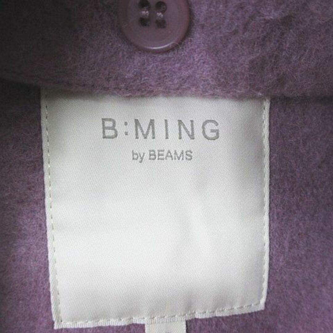 B:MING LIFE STORE by BEAMS(ビーミング ライフストア バイ ビームス)のB:MING LIFE STORE by BEAMS ミドル丈 コート S 紫 レディースのジャケット/アウター(その他)の商品写真