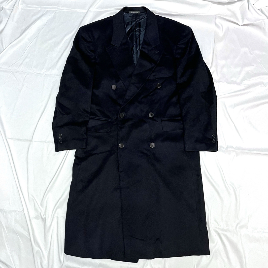 ジャケット/アウターvintage cashmere long chester coat