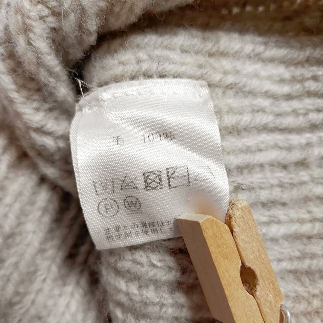 IENA(イエナ)の美品HARLEY OF SCOTLAND✨フルシームレス あぜ編みラグランニット レディースのトップス(ニット/セーター)の商品写真