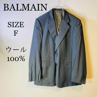 バルマン(BALMAIN)のBALMAIN バルマン　テーラードジャケット　ウール100% 日本製　F(テーラードジャケット)